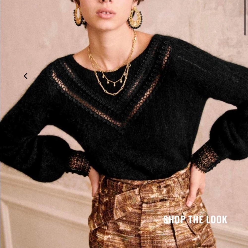 NWT Sezane Josephine jumper